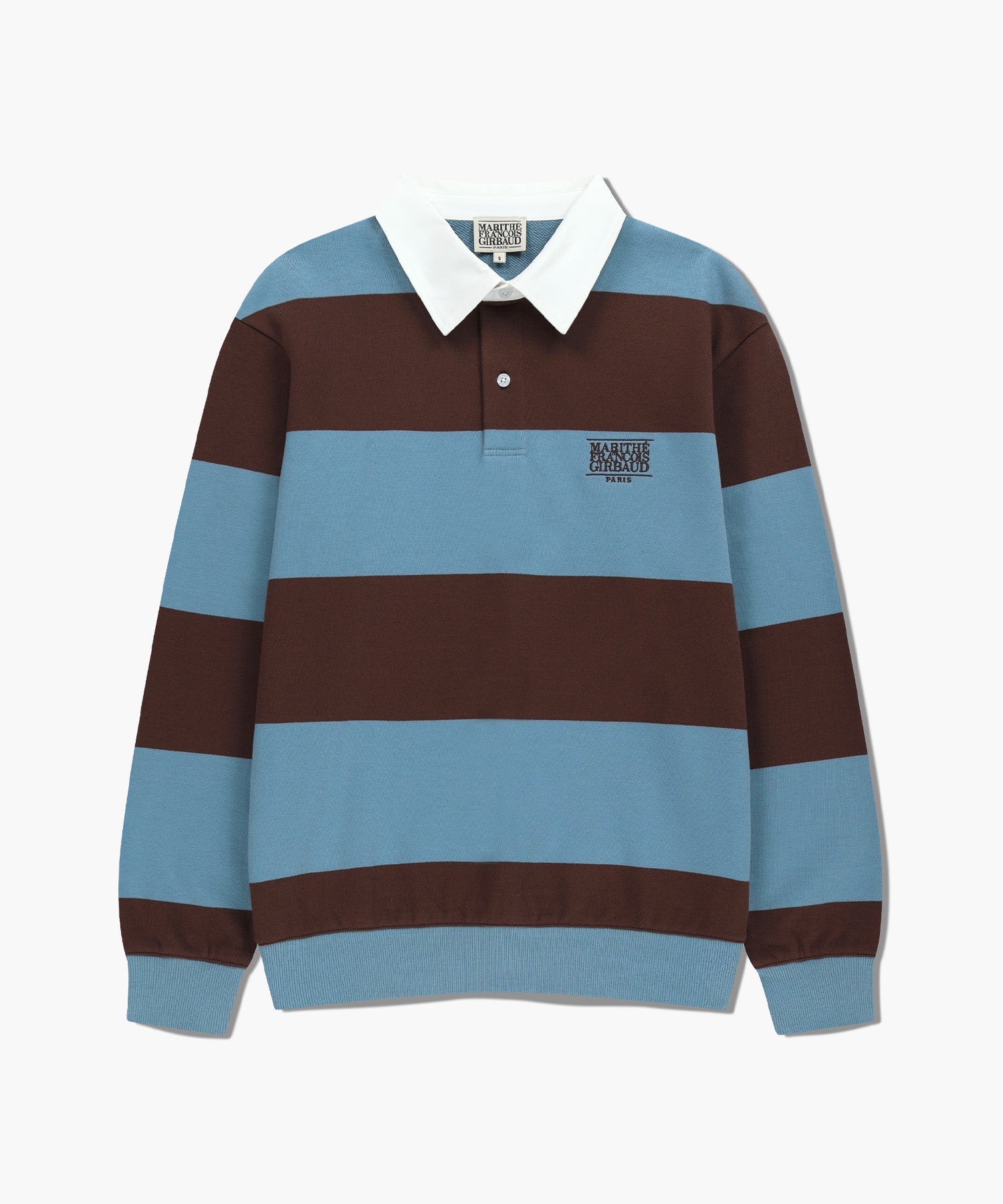 STRIPE RUGBY SWEATSHIRT