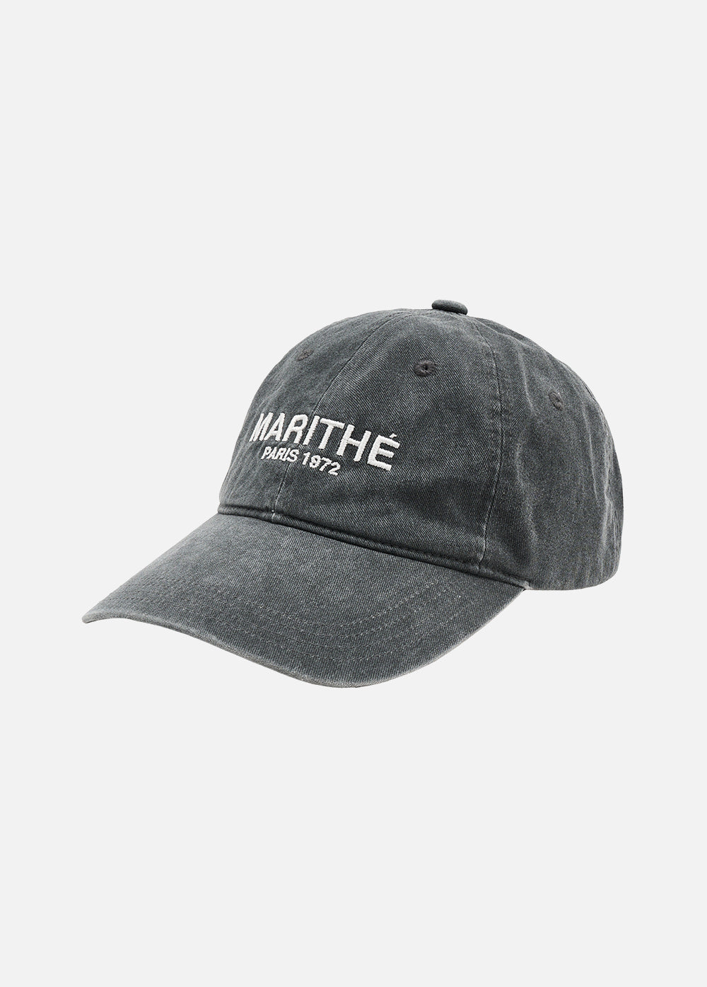 DENIM WASHING LOGO BALL CAP