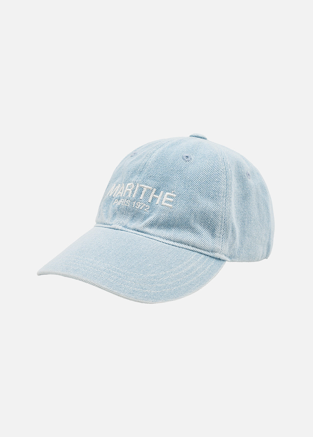 DENIM WASHING LOGO BALL CAP