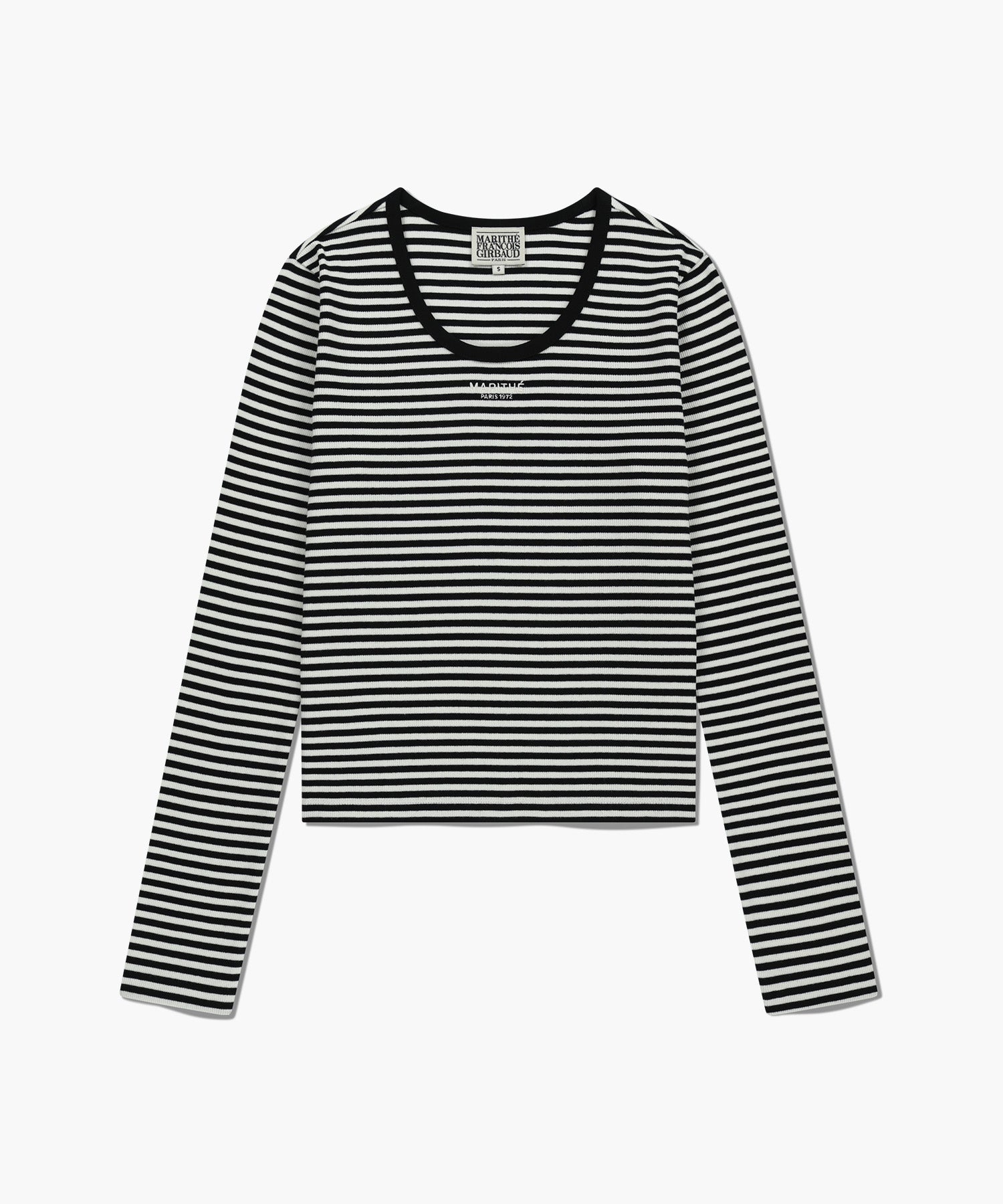 W DEEP NECK LONG SLEEVE