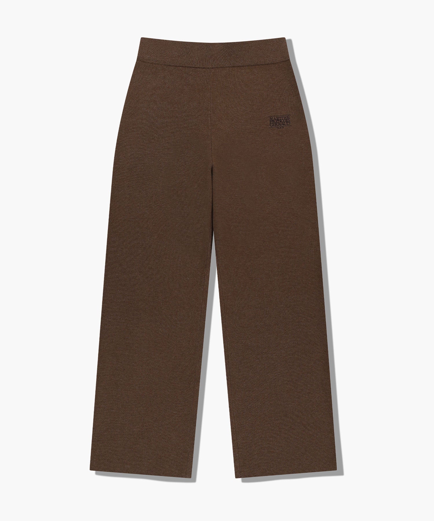 W CLASSIC LOGO KNIT PANTS