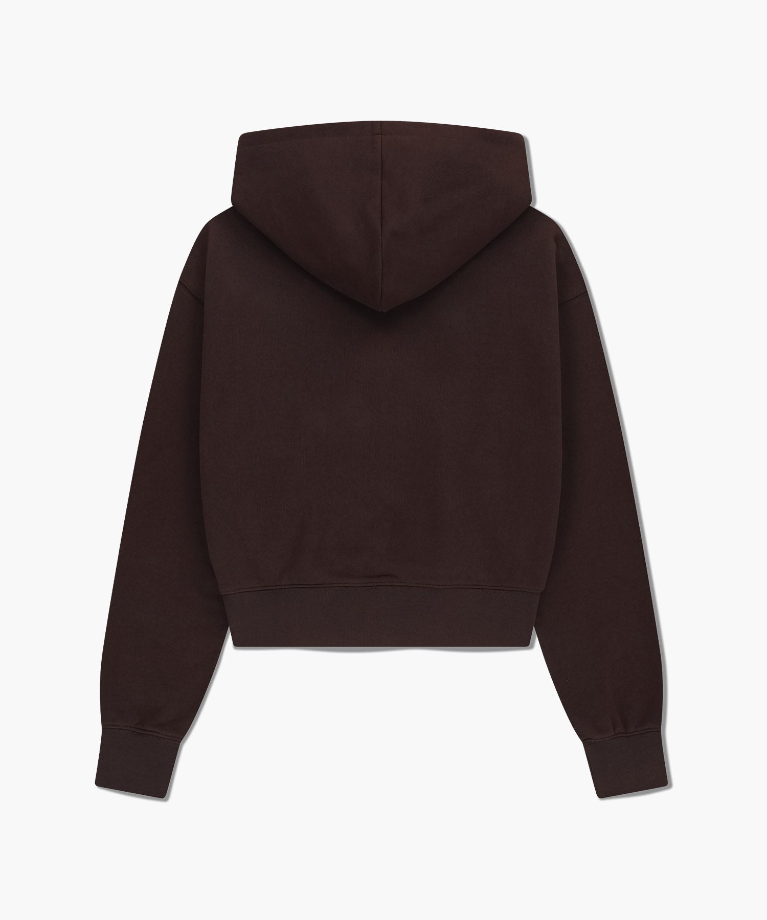 W SMALL CLASSIC LOGO CROP HOODIE
