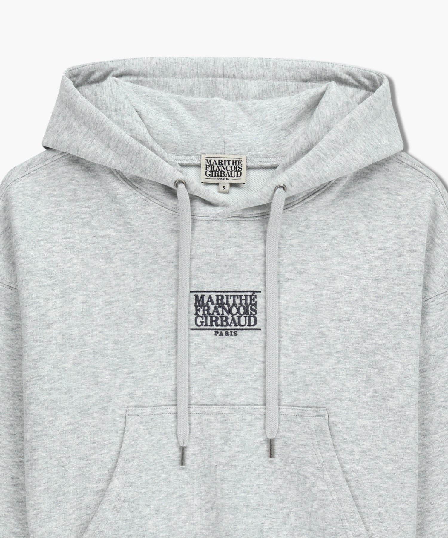 W SMALL CLASSIC LOGO CROP HOODIE