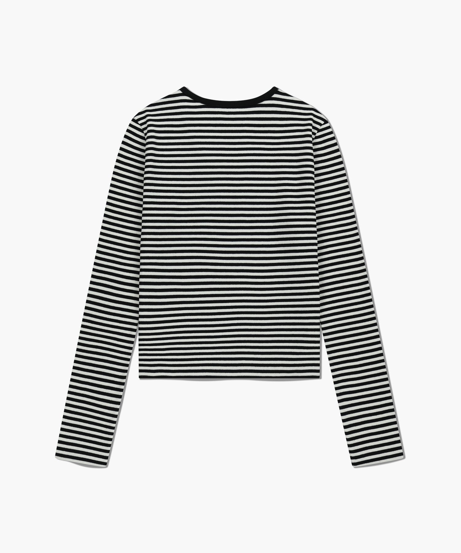 W DEEP NECK LONG SLEEVE