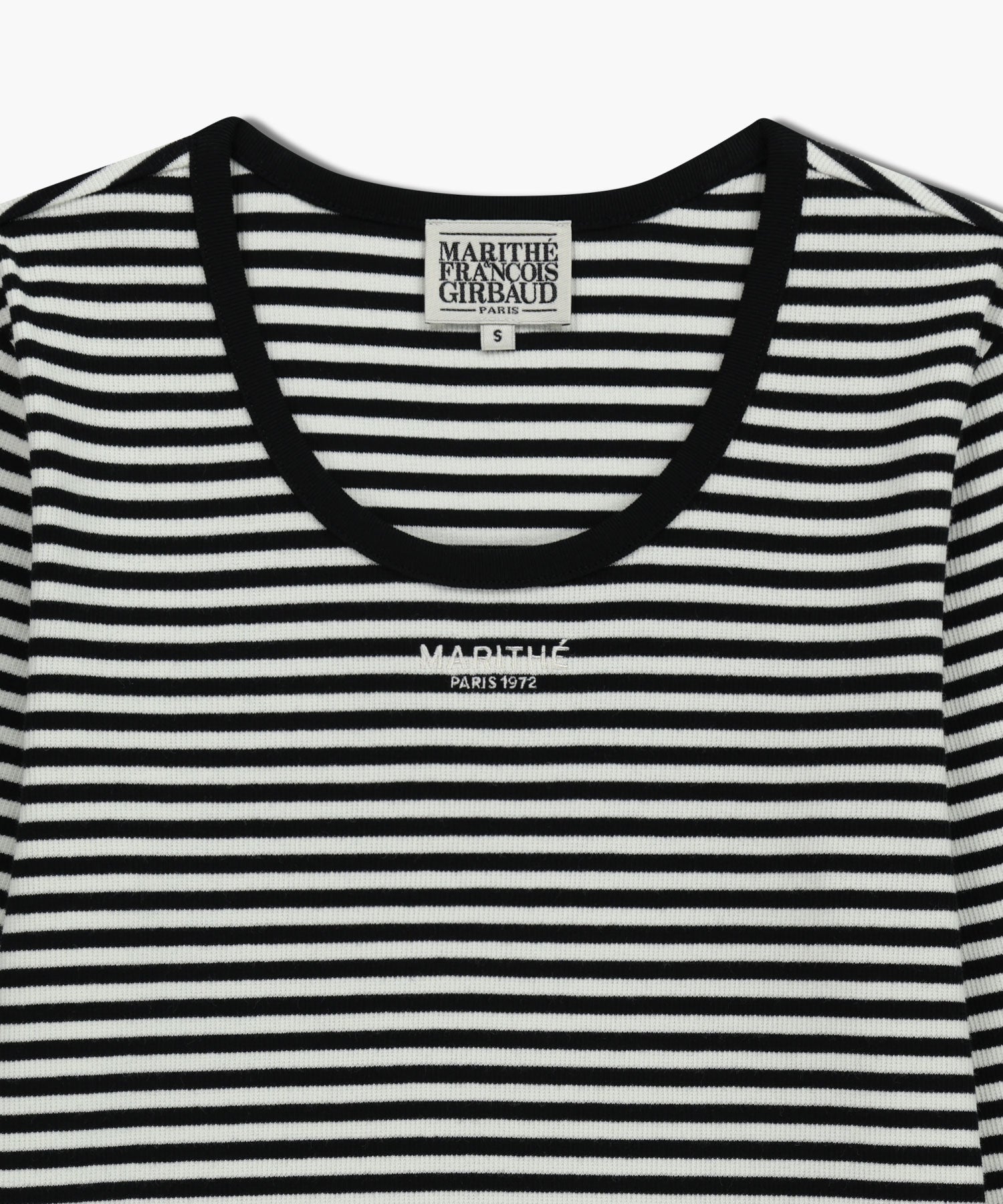 W DEEP NECK LONG SLEEVE