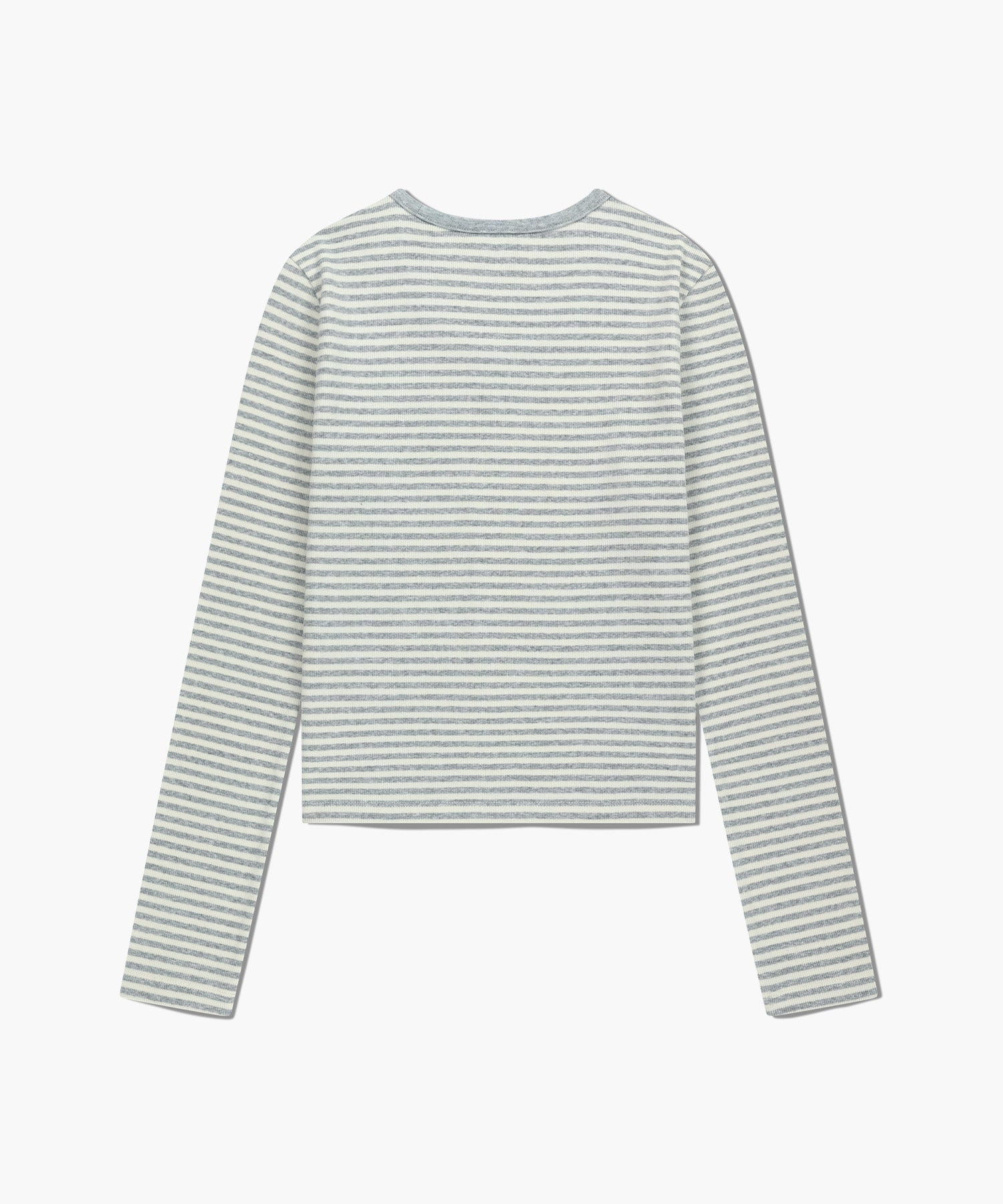 W DEEP NECK LONG SLEEVE