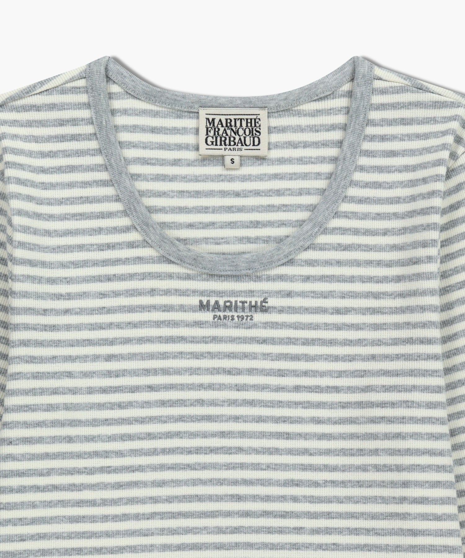 W DEEP NECK LONG SLEEVE