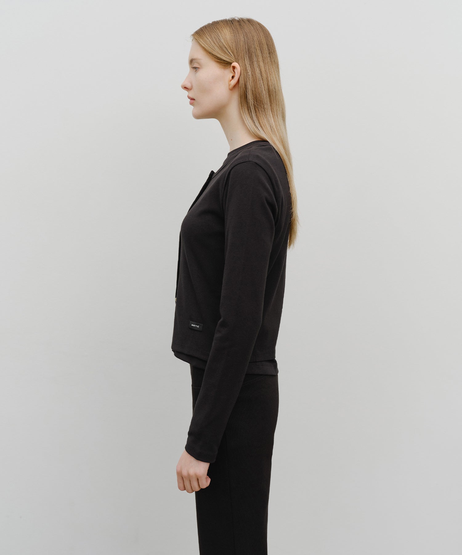 W BASIC COTTON CARDIGAN