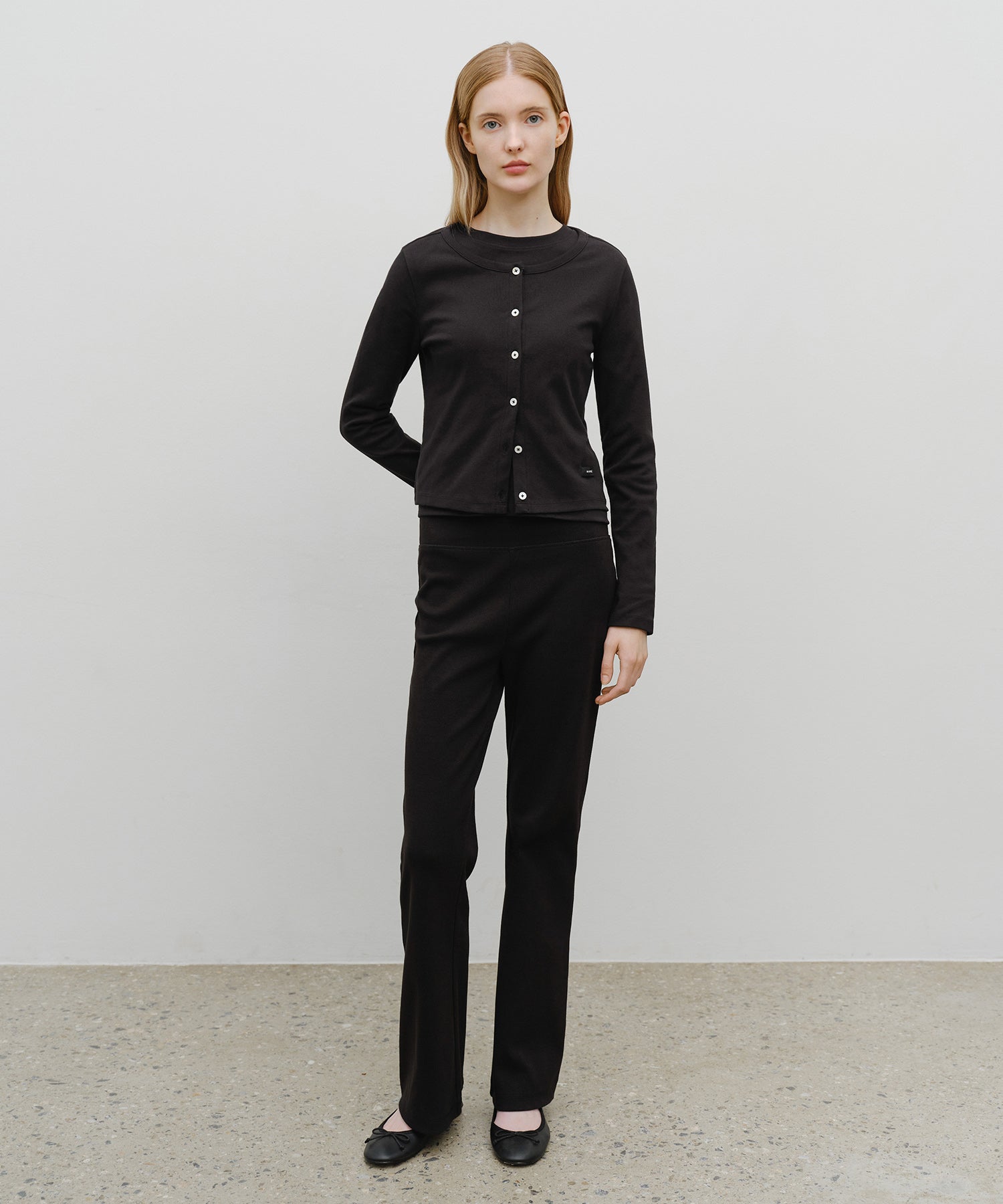 W BASIC COTTON CARDIGAN