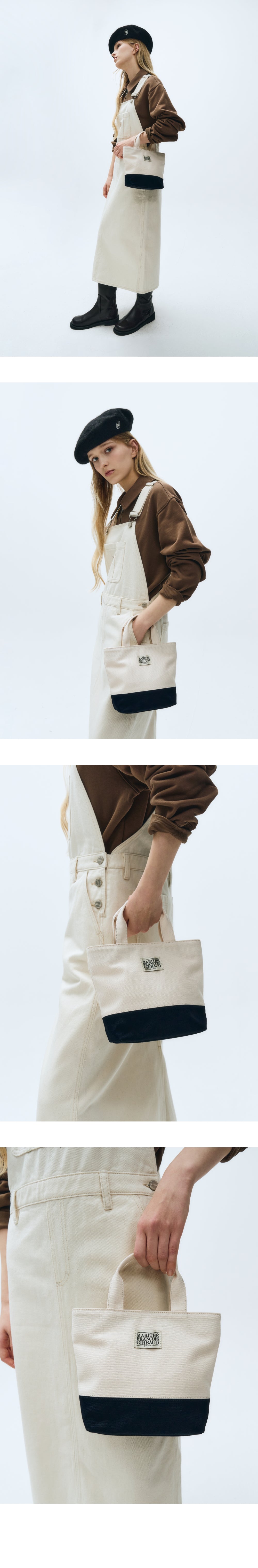 CLASSIC LOGO CANVAS TOTE BAG