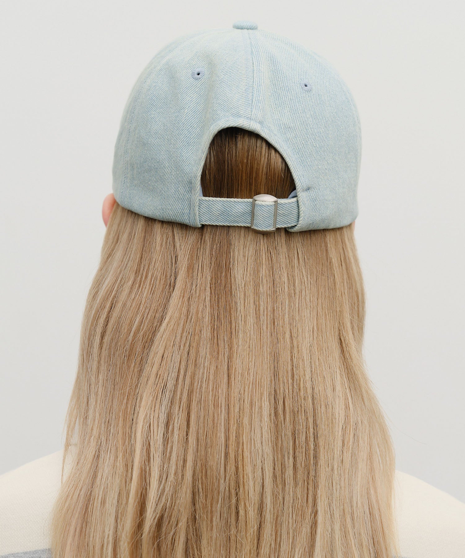 DENIM WASHING CLASSIC LOGO COVERED CAP