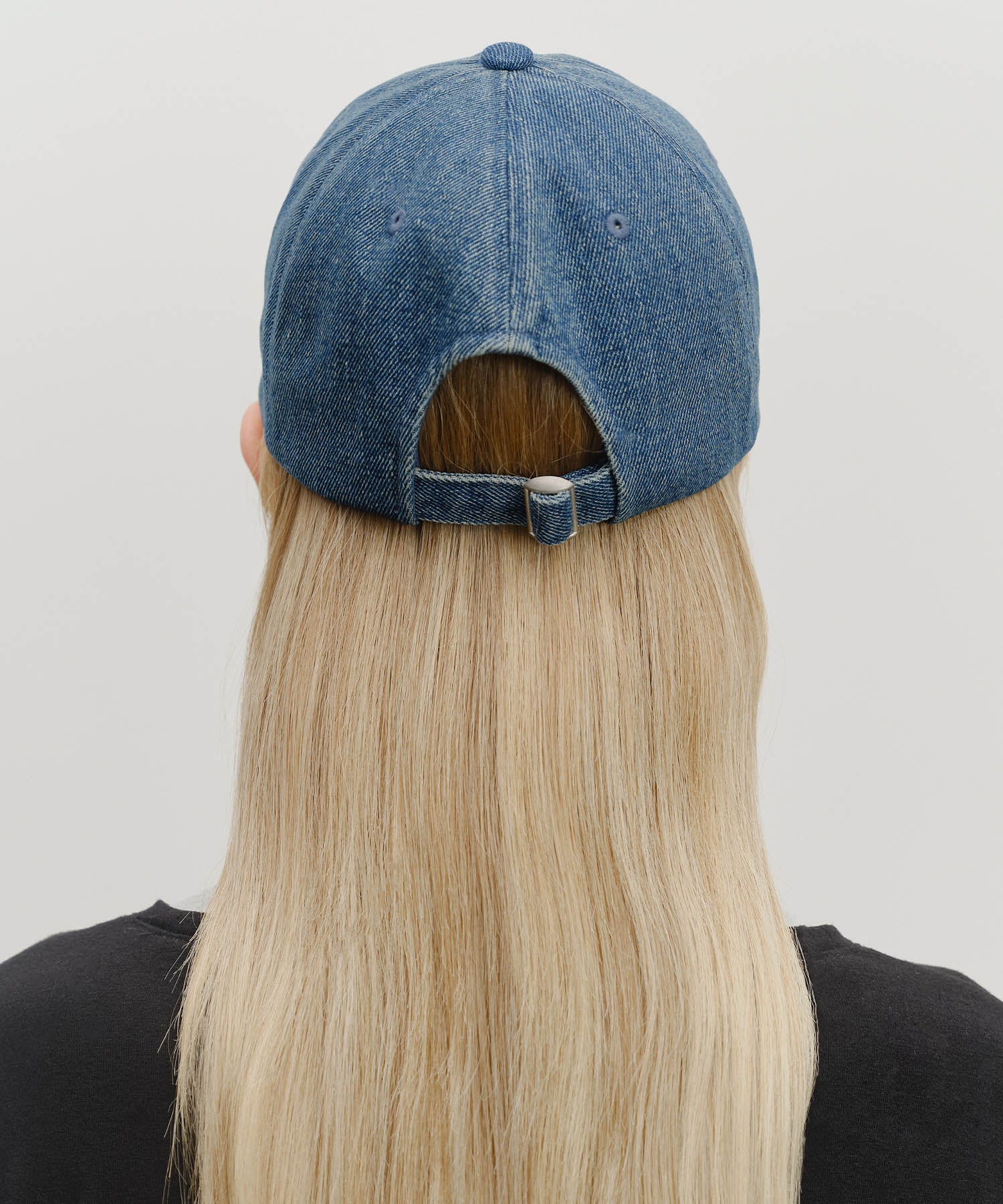 DENIM WASHING CLASSIC LOGO COVERED CAP