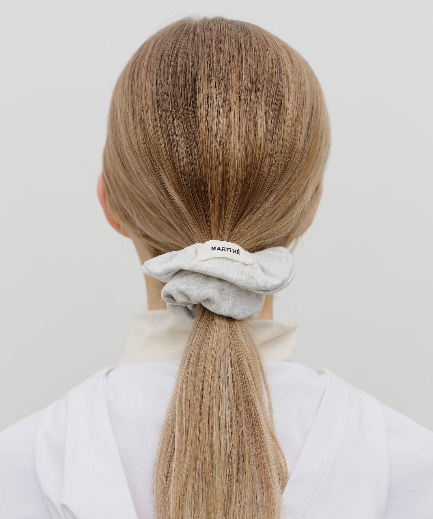 W BASIC COTTON SCRUNCHIE
