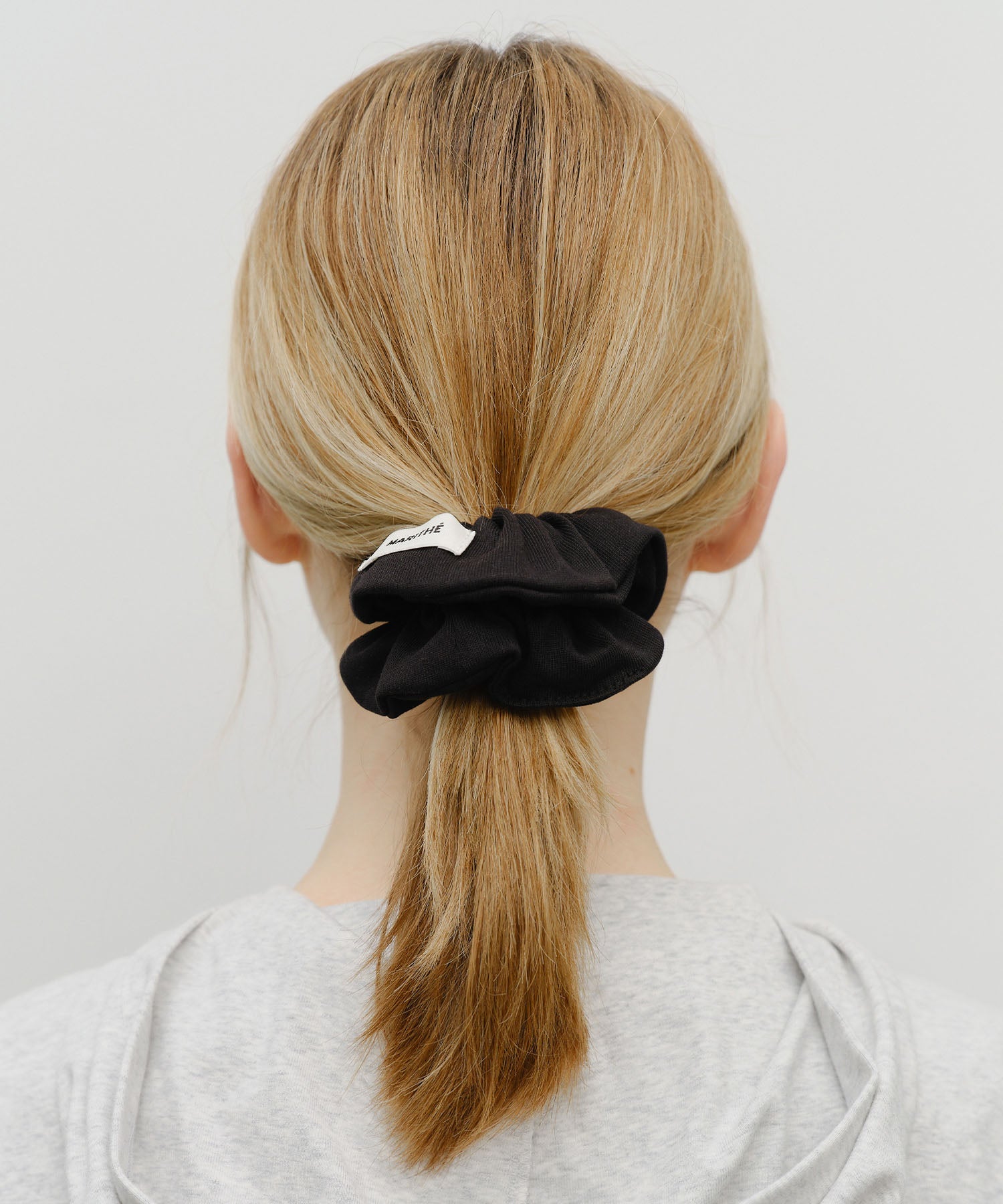 W BASIC COTTON SCRUNCHIE