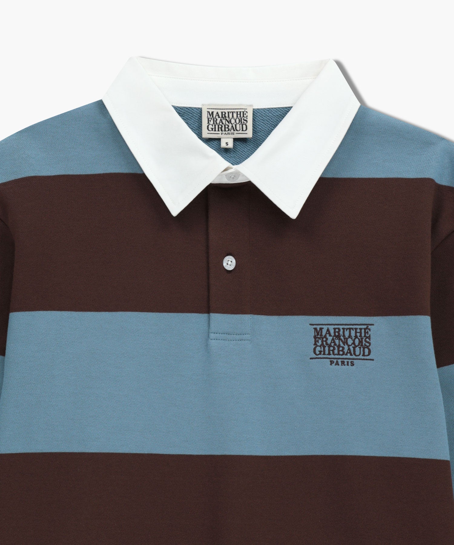 STRIPE RUGBY SWEATSHIRT