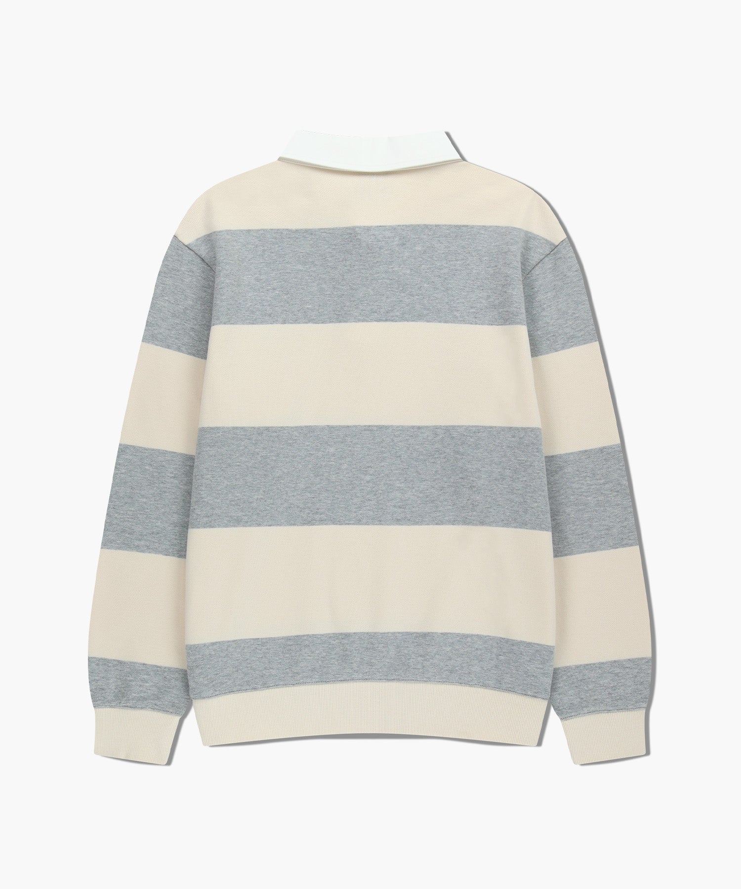 STRIPE RUGBY SWEATSHIRT