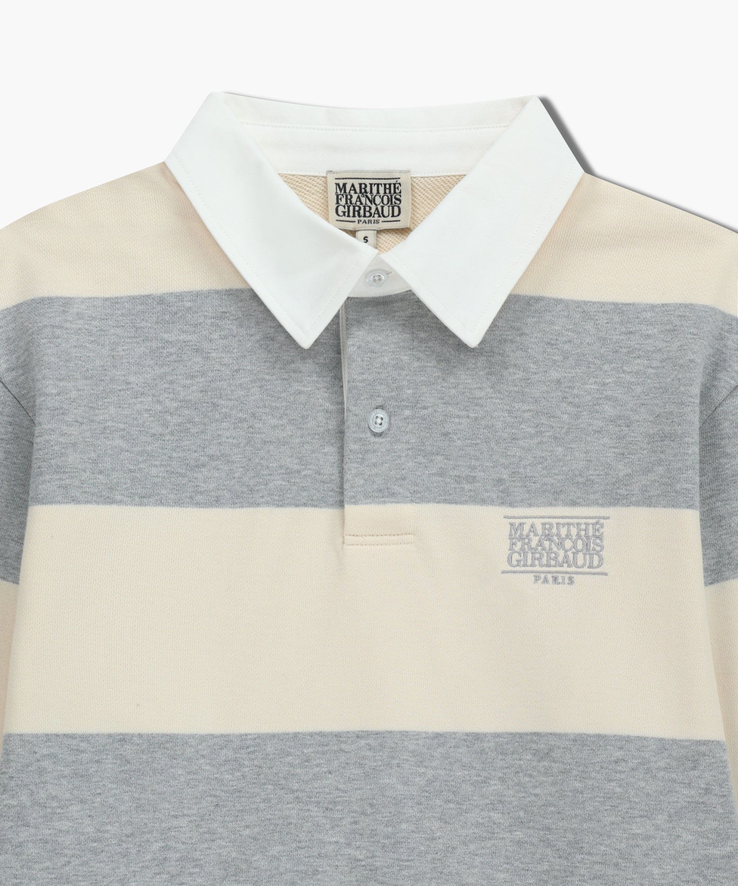 STRIPE RUGBY SWEATSHIRT