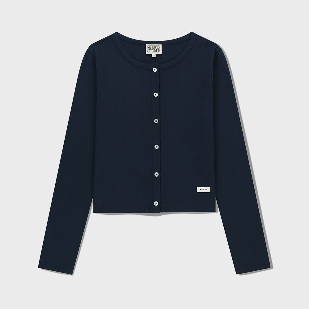 W BASIC COTTON CARDIGAN