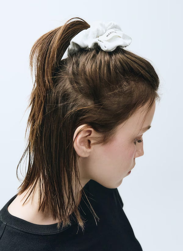 W BASIC COTTON SCRUNCHIE