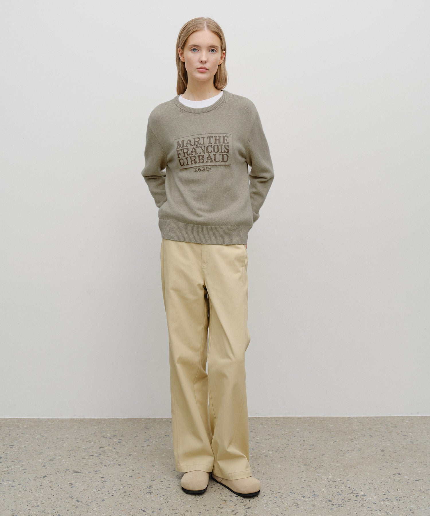 CLASSIC LOGO KNIT PULLOVER