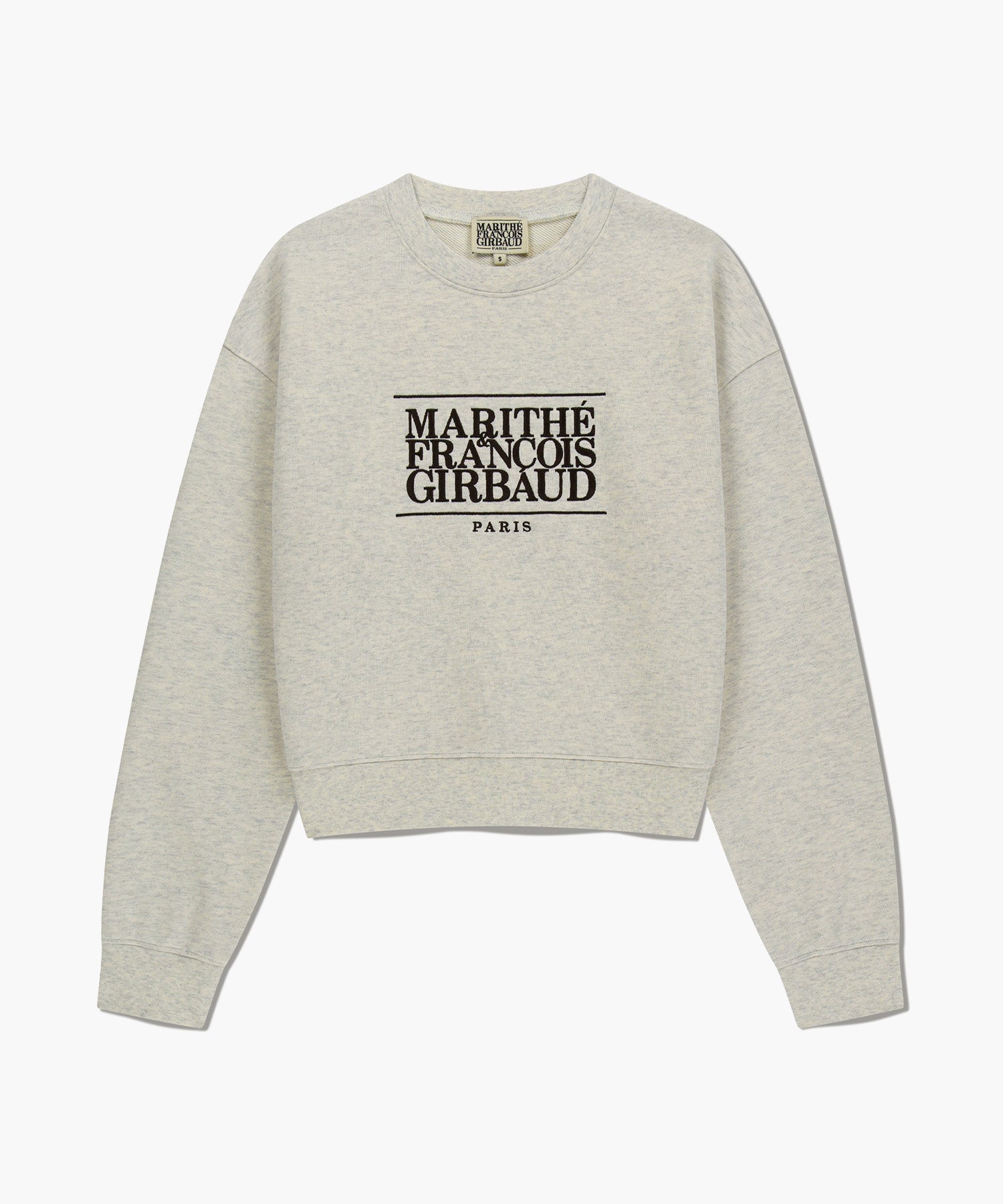 W CLASSIC LOGO CROP SWEATSHIRT