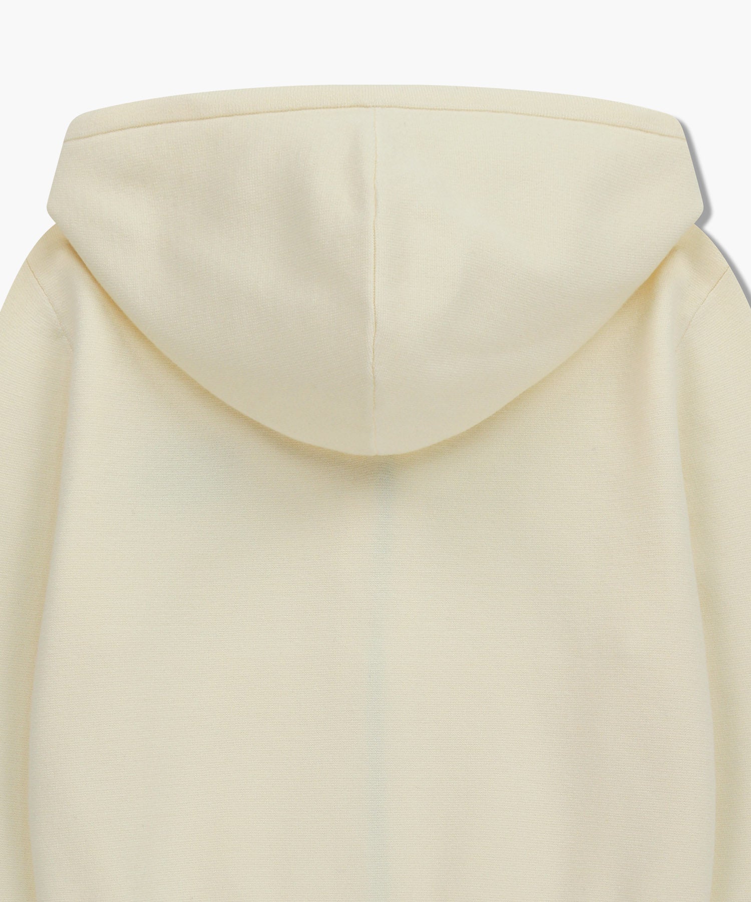 W CLASSIC LOGO CROP KNIT HOODIE ZIPUP