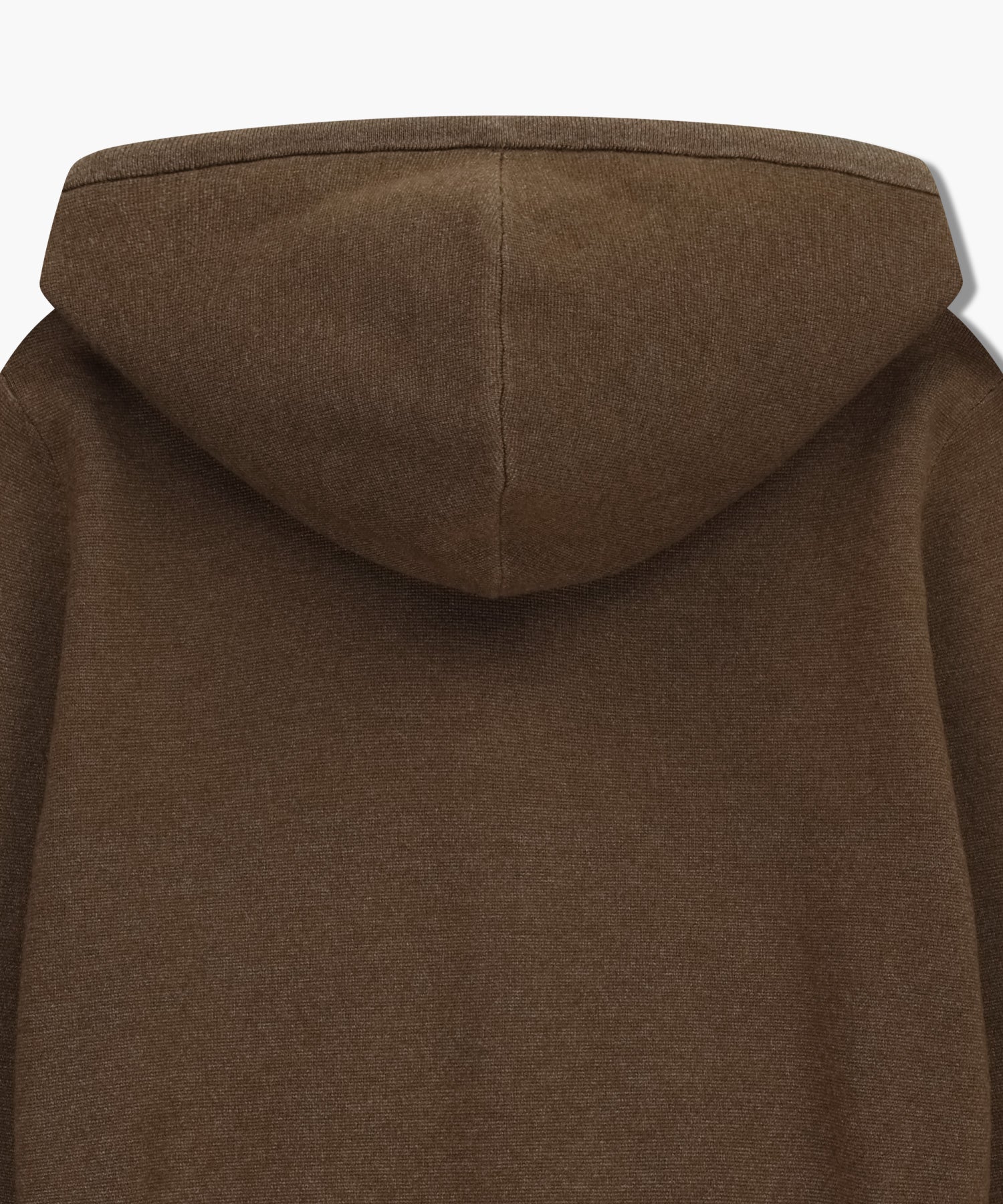 W CLASSIC LOGO CROP KNIT HOODIE ZIPUP