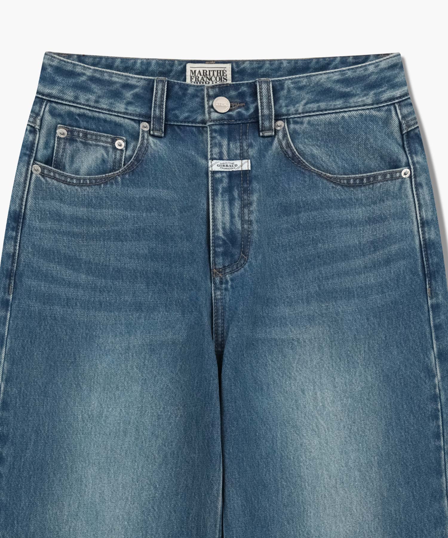 W WIDE DENIM PANTS