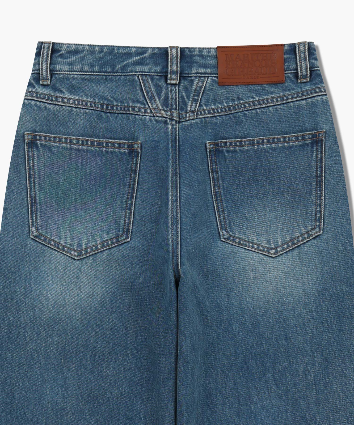 W WIDE DENIM PANTS