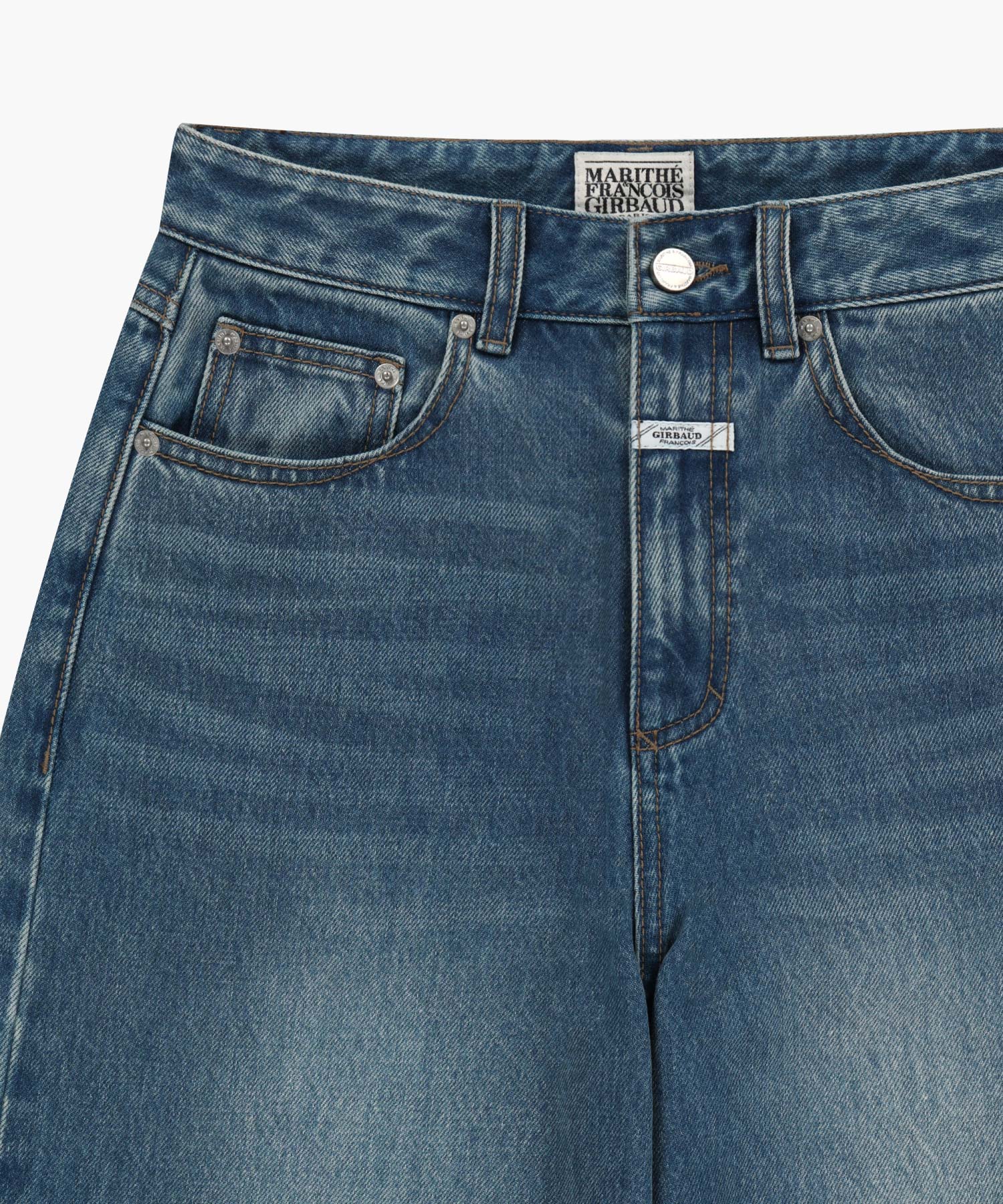 W WIDE DENIM PANTS