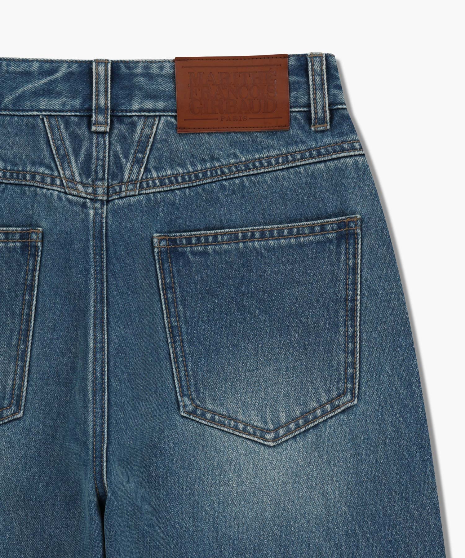 W WIDE DENIM PANTS