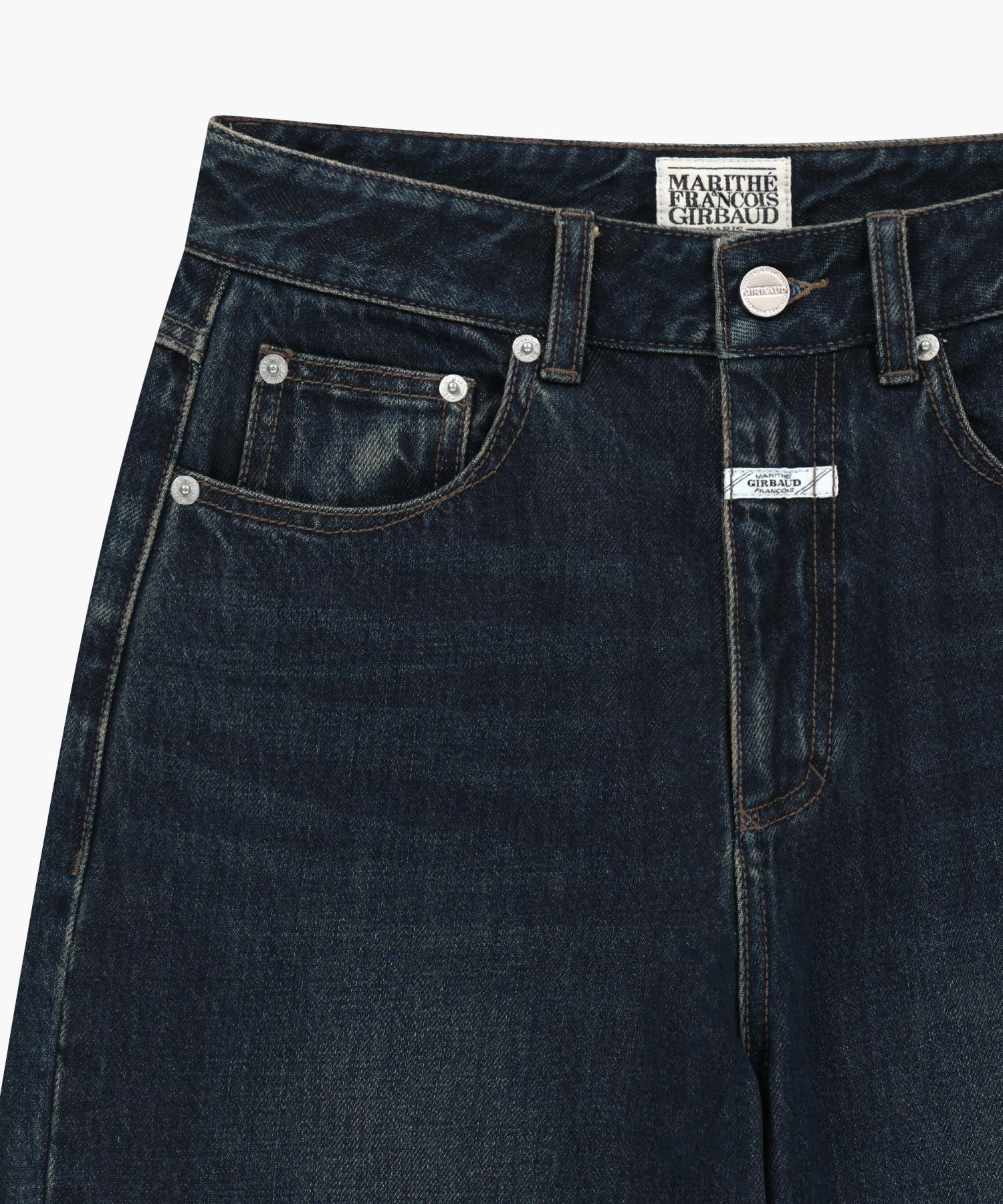 W WIDE DENIM PANTS
