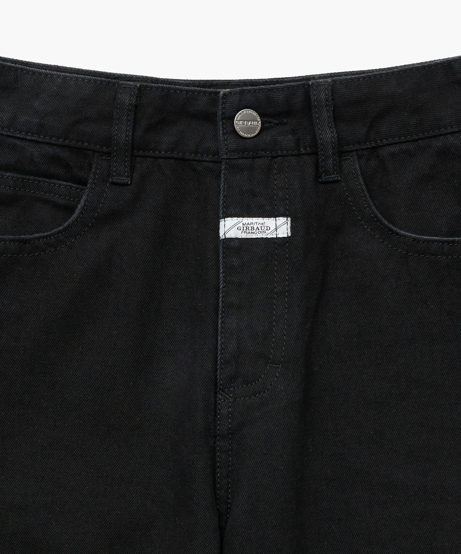 W HIGH STRAIGHT DENIM PANTS