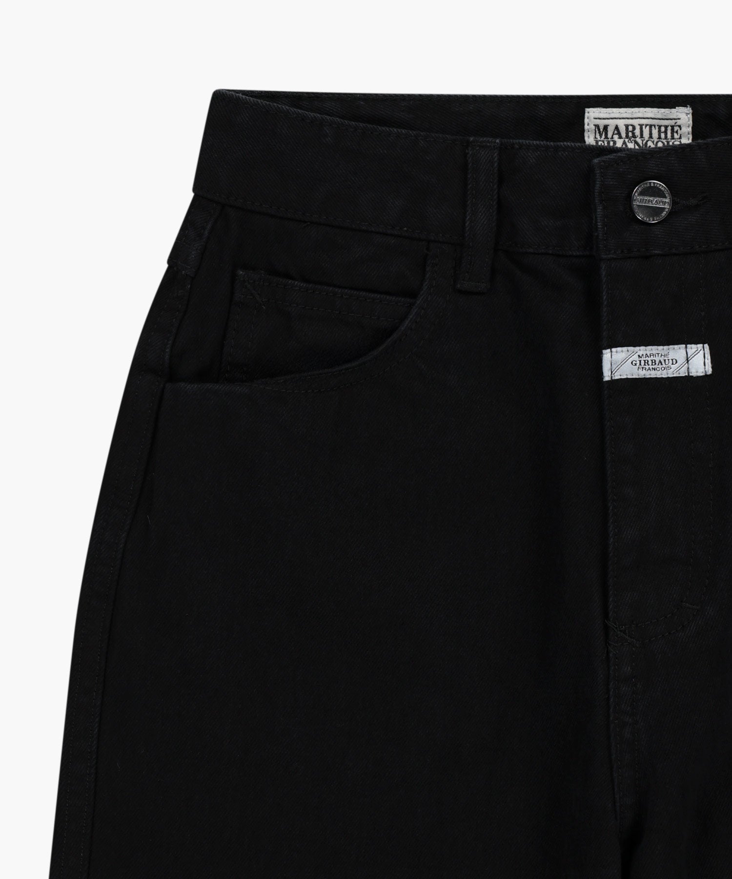 W HIGH STRAIGHT DENIM PANTS