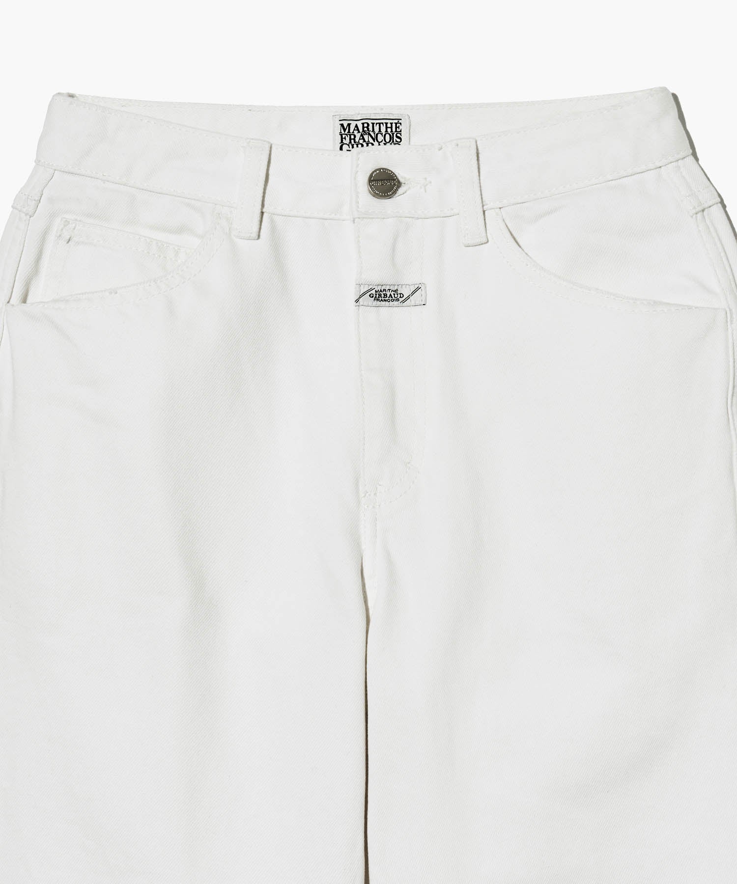 W HIGH STRAIGHT DENIM PANTS