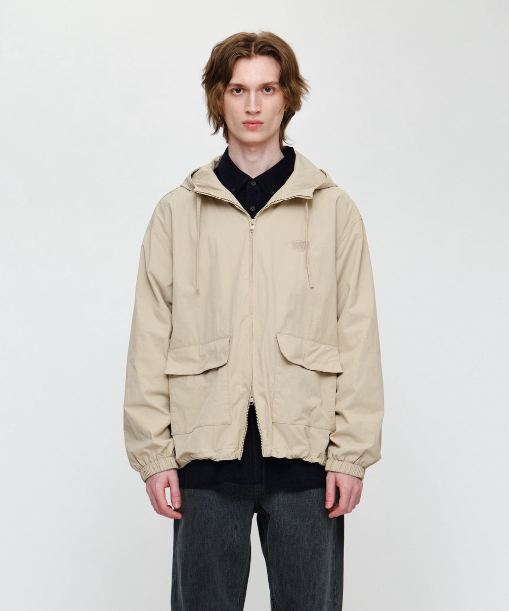 OUTPOCKET HOODED WIND JACKET