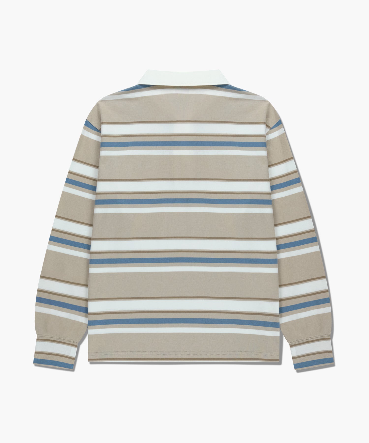 STRIPE COLLAR LONG SLEEVE