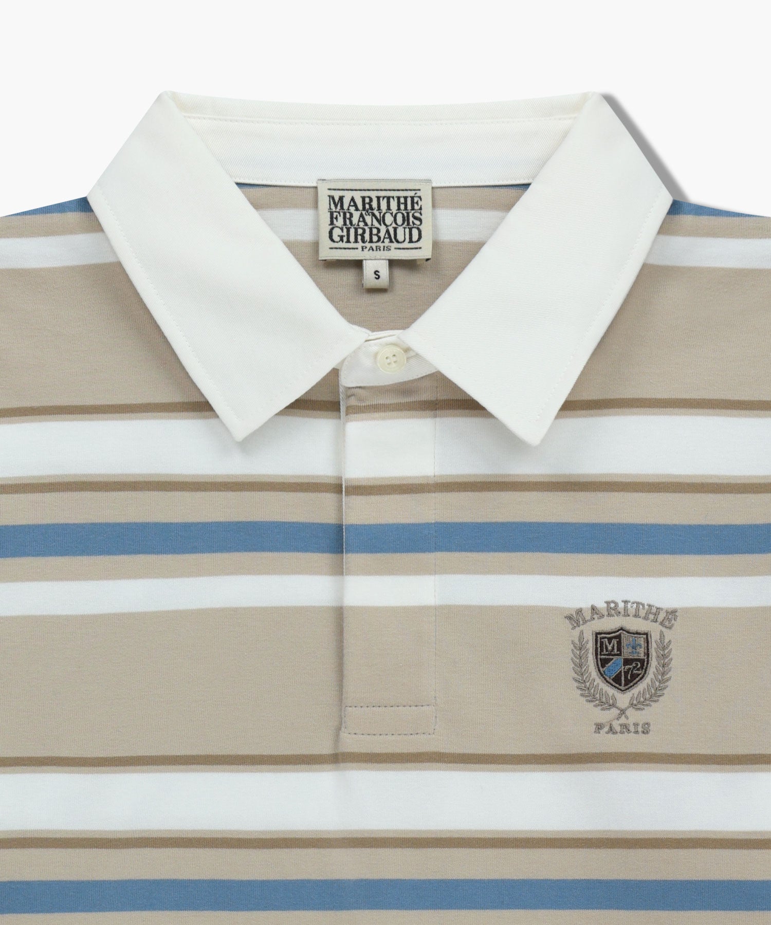 STRIPE COLLAR LONG SLEEVE