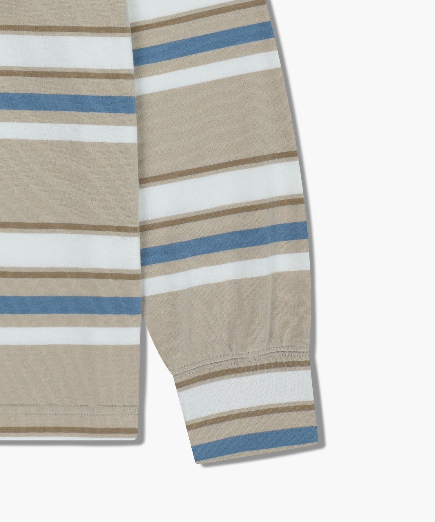 STRIPE COLLAR LONG SLEEVE
