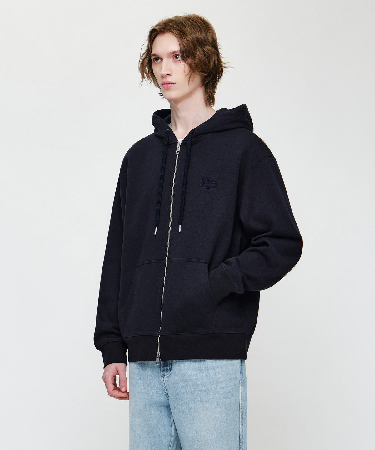 BACK CLASSIC LOGO HOODIE ZIPUP