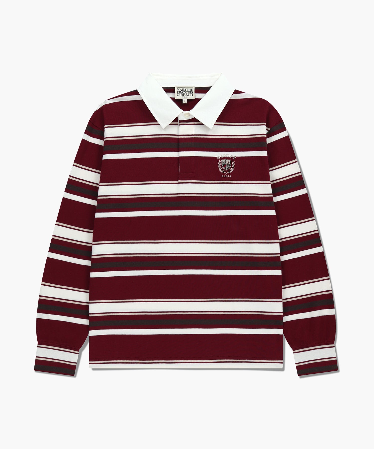 STRIPE COLLAR LONG SLEEVE
