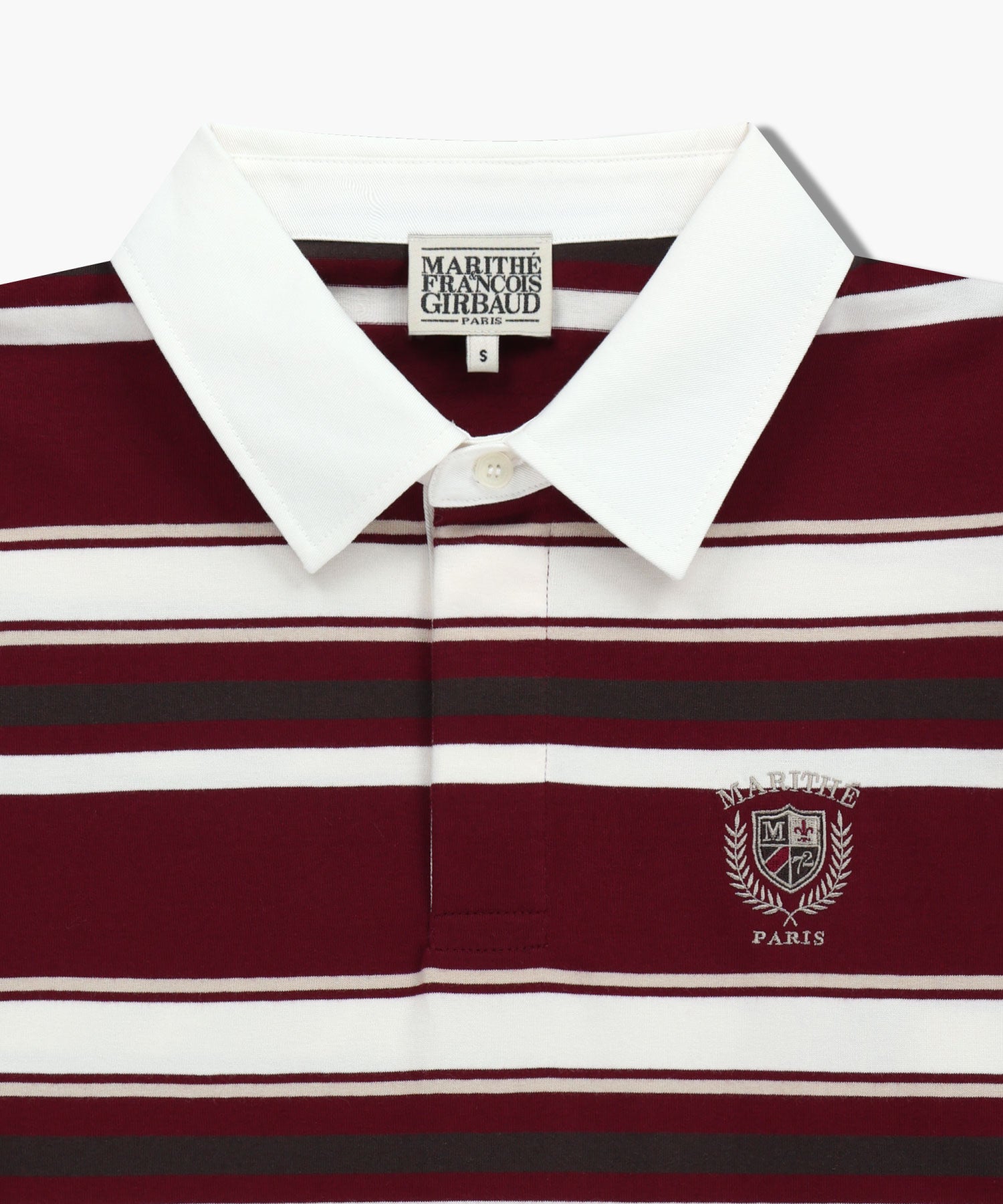 STRIPE COLLAR LONG SLEEVE