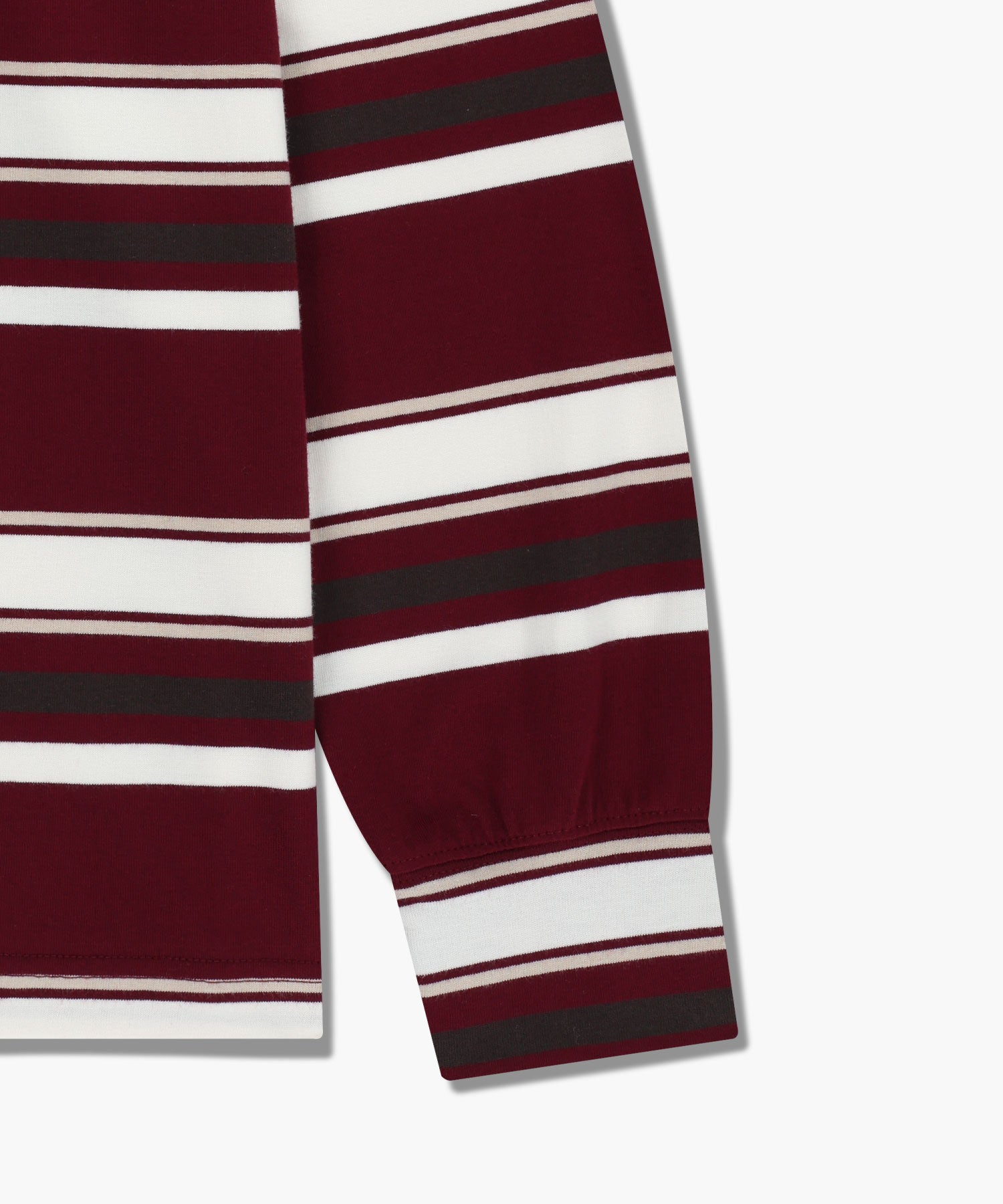 STRIPE COLLAR LONG SLEEVE