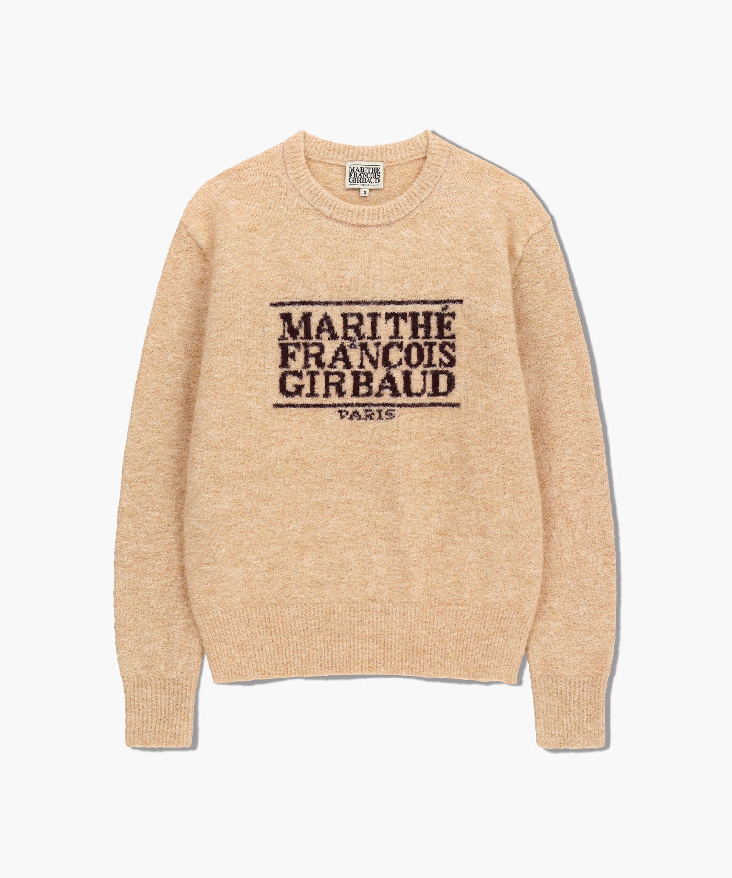 BOUCLE CLASSIC LOGO KNIT PULLOVER