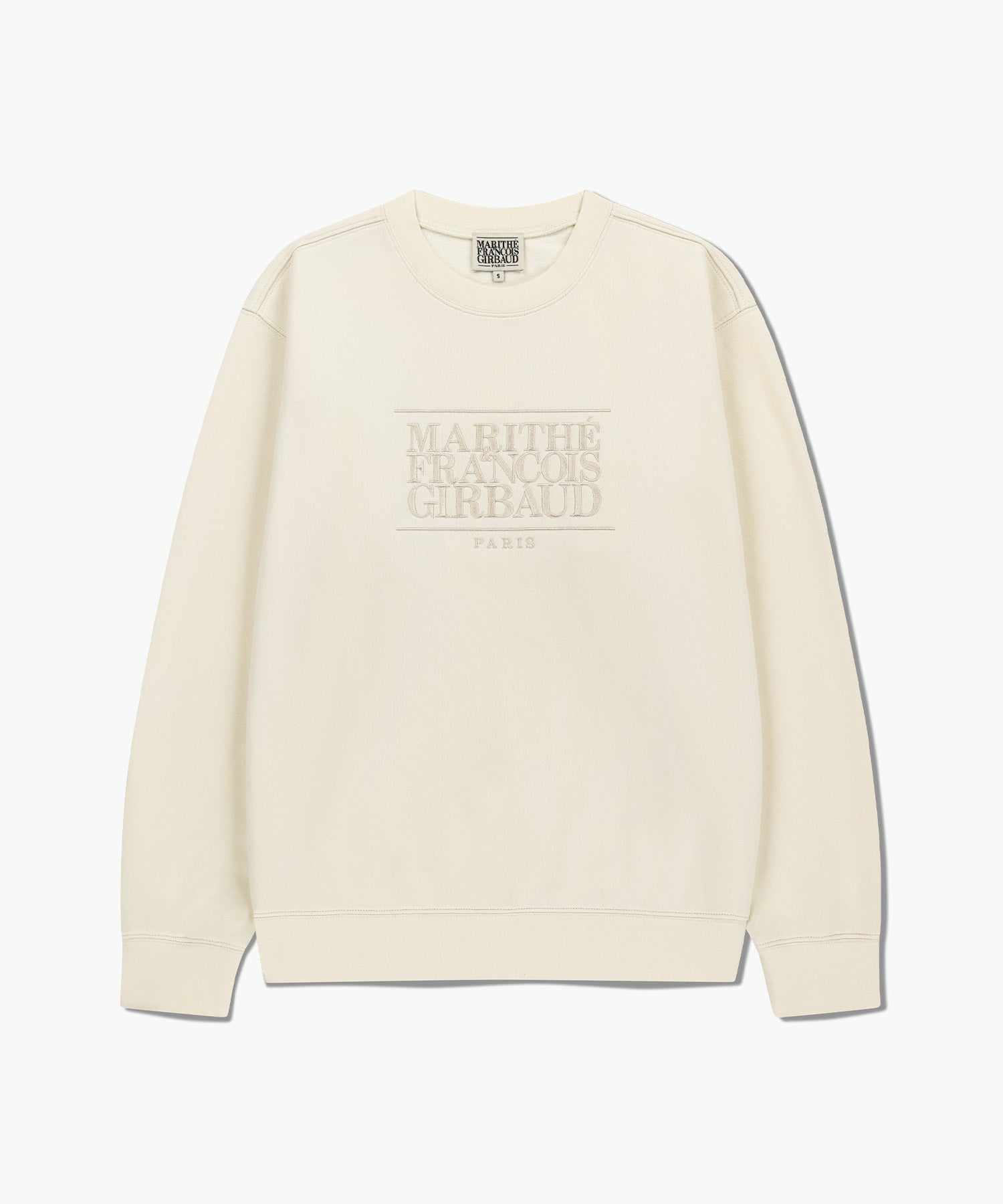 CLASSIC LOGO EMBROIDERY SWEATSHIRT (BRUSHED)