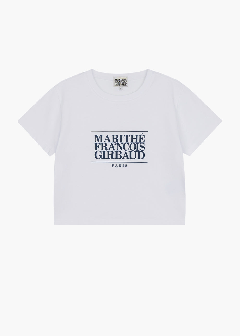 W CLASSIC LOGO CROP TEE