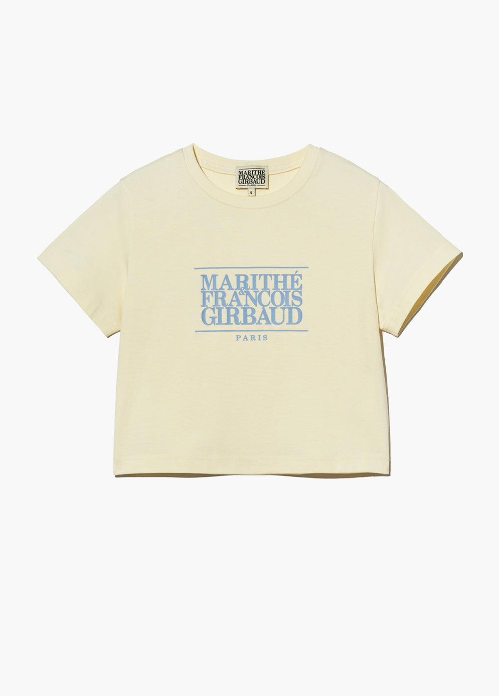 W CLASSIC LOGO CROP TEE