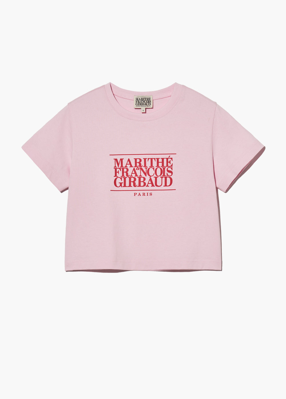 W CLASSIC LOGO CROP TEE