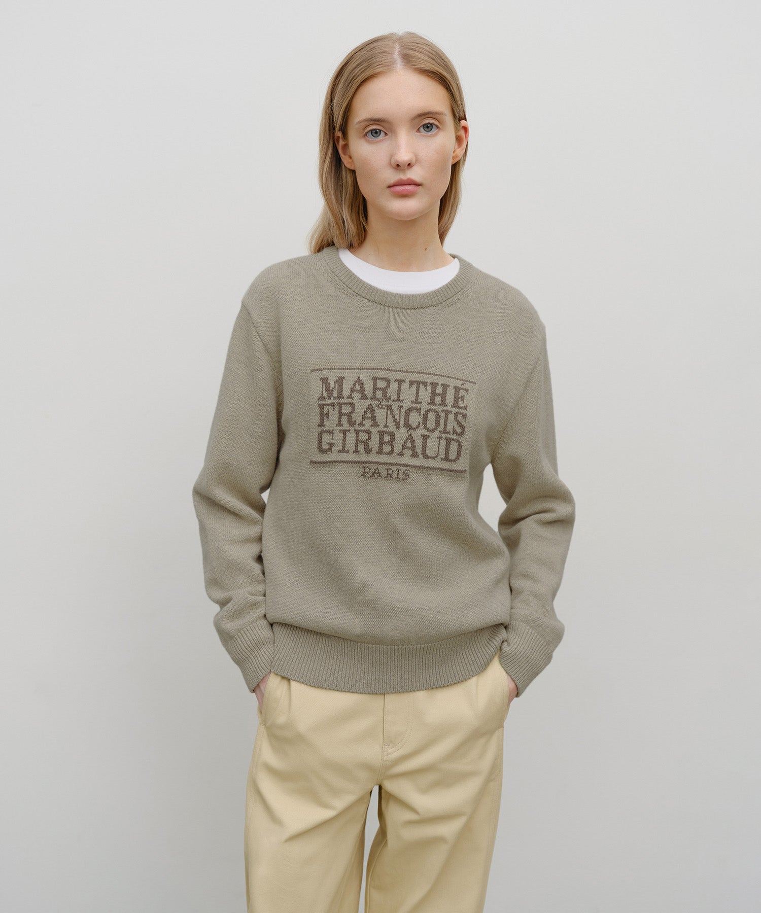 CLASSIC LOGO KNIT PULLOVER