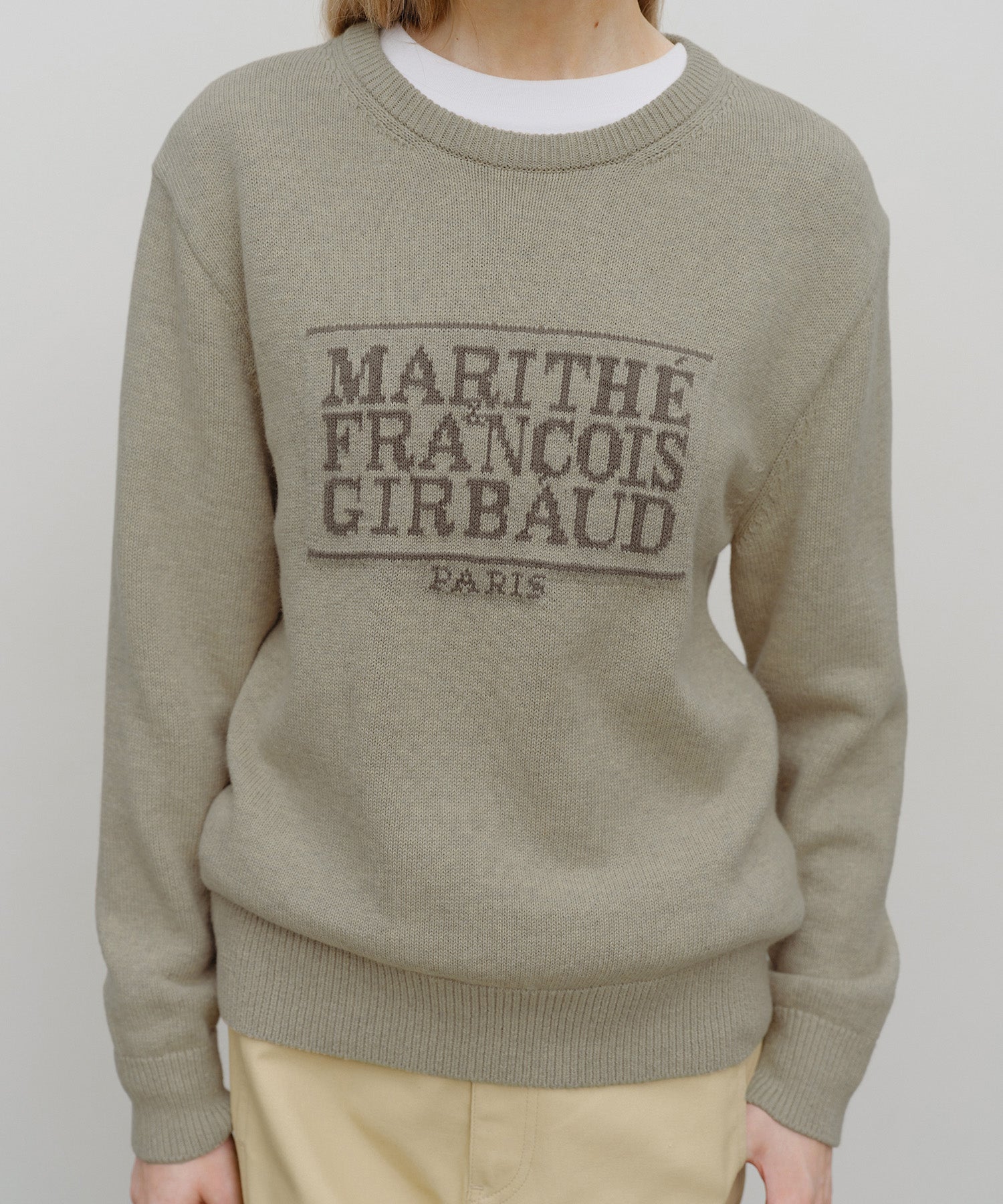 CLASSIC LOGO KNIT PULLOVER